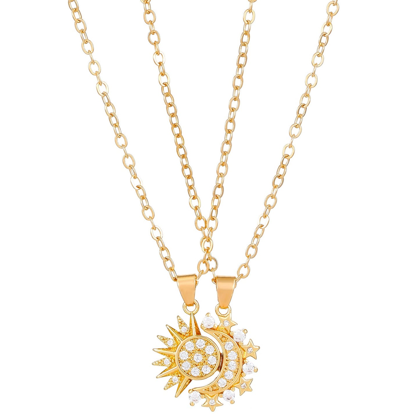 Collar del sol y la luna - Parejas
